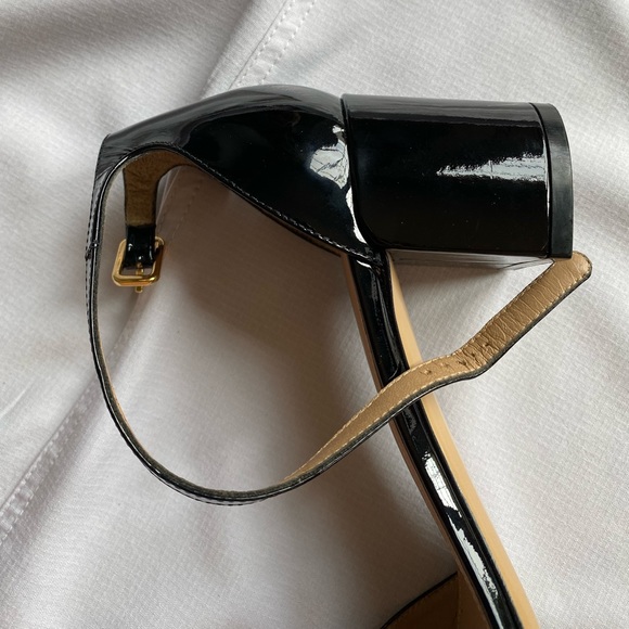 Salvatore Ferragamo Gavin’s Black Patent Leather Heels - Picture 6 of 9